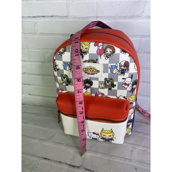 My Hero Academia X Hello Kitty and Friends Sanrio Color Block Mini Backpack Bag main image 5